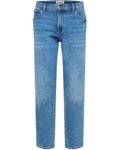 Wrangler Regular-fit-Jeans TEXAS (1-tlg) - Blau