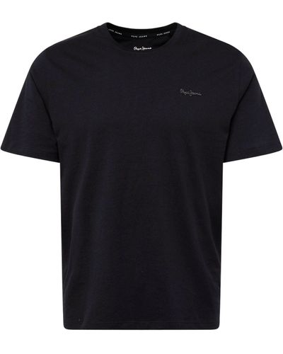 Pepe Jeans T-Shirt CONNOR (1-tlg) - Schwarz