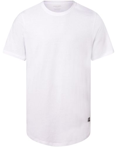 Jack & Jones T-Shirt JJENoa - Weiß