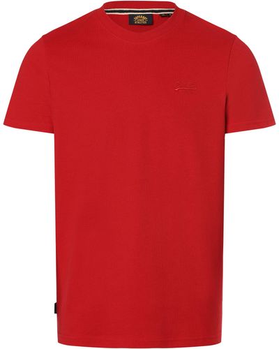 Superdry T-Shirt - Rot