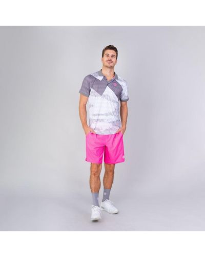 BIDI BADU Tennisshirt Idir Poloshirt - Pink