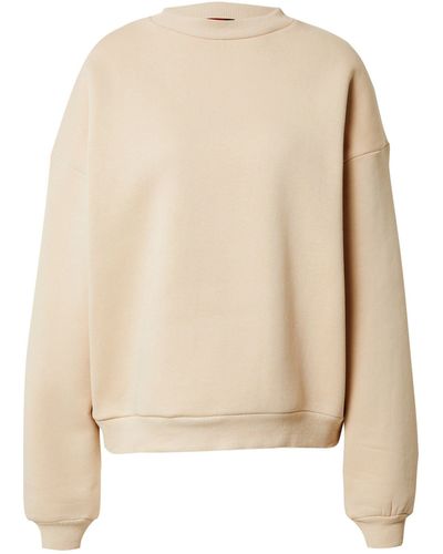 MissPap Sweatshirt (1-tlg) Plain/ohne Details - Natur