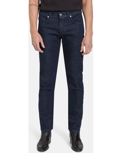 Baldessarini 5-Pocket-Jeans Jack Regular Fit Stretch Denim - Blau