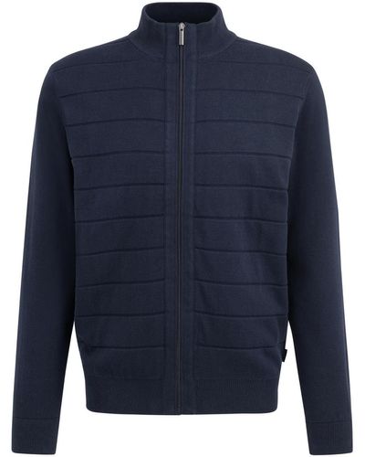 Bugatti HERREN STRICKJACKE, marine - Blau