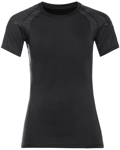 Odlo T-shirt crew neck / ACTIVE S BLACK - Schwarz