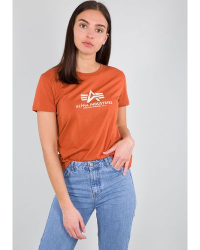 Alpha Industries Shirt Women - Orange