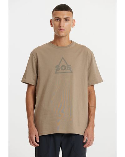 S.o.s. T-Shirt Kvitfjell mit CottonTouch-Tragegefühl - Natur