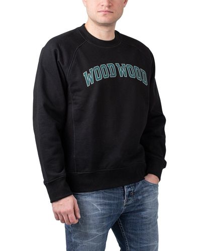 WOOD WOOD Sweater Wood Hester IVY Sweatshirt - Schwarz