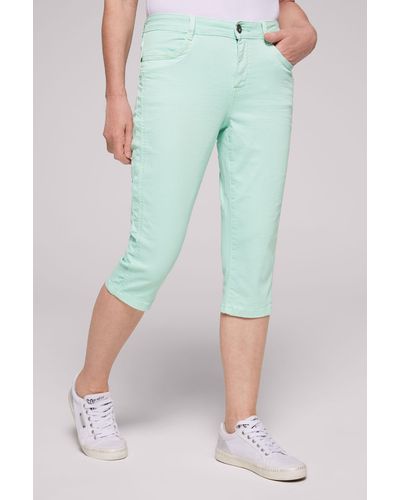SOCCX Comfort-fit-Jeans mit normaler Leibhöhe - Grün