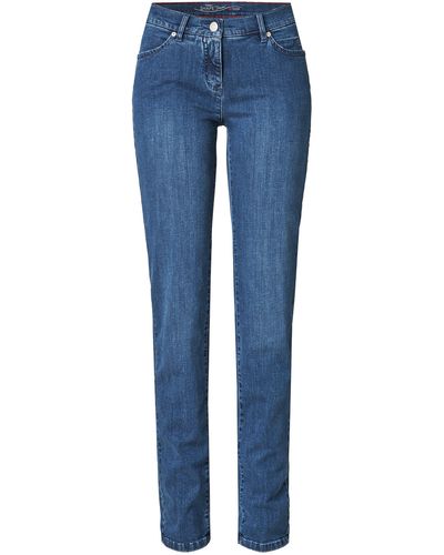 Toni Regular-fit-Jeans Perfect Shape Straight - Blau