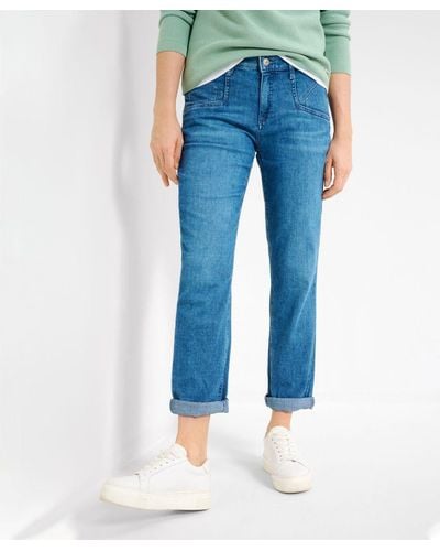 Brax 5-Pocket-Jeans Style MERRIT S - Blau