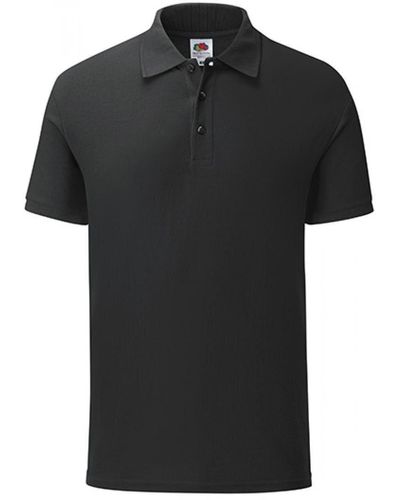 Fruit Of The Loom Poloshirt 65/35 Tailored Fit Polo - Schwarz