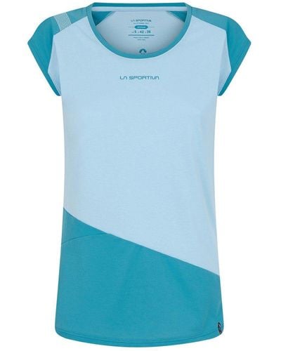 La Sportiva Hold T-Shirt Women - Blau