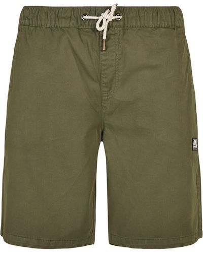 Southpole Stoffhose Twill Shorts (1-tlg) - Grün