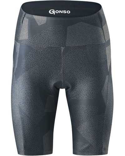 Gonso 2-in-1-Shorts Radshort Malegga - Blau