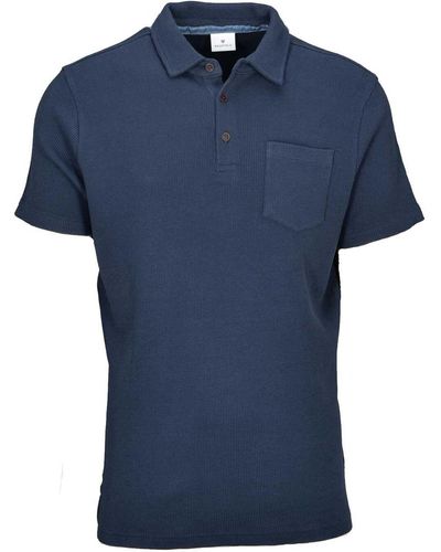Basefield Sweatshirt Polo Shirt 1/2 - Blau