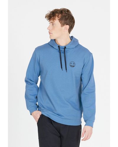 Cruz Sweatshirt Penton aus weichem und schnell trocknendem Material - Blau