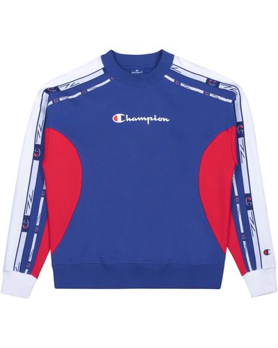 Champion Sweatshirt Crewneck 113339 - Blau