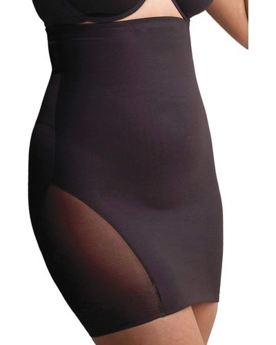 Miraclesuit Unterrock 2784 Slip Hoher Invisible Shaping Rock - Schwarz