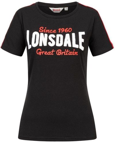 Lonsdale London T-Shirt Creggan - Schwarz
