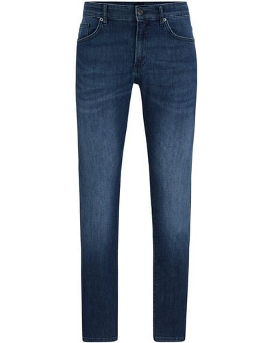BOSS 5-Pocket-Jeans Delaware3- (1-tlg) - Blau