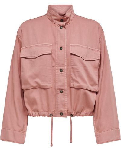ONLY Outdoorjacke - Pink