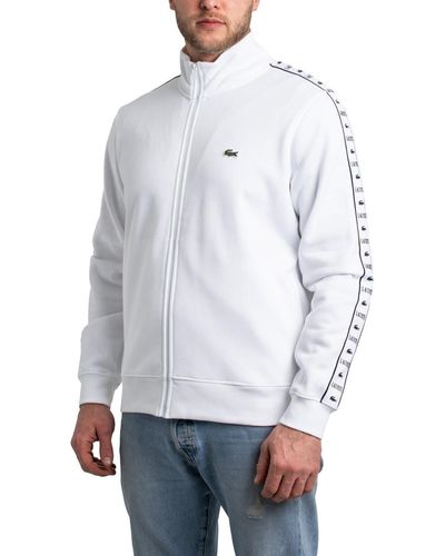 Lacoste Sweatjacke Jogging Zip Sweatshirt - Weiß