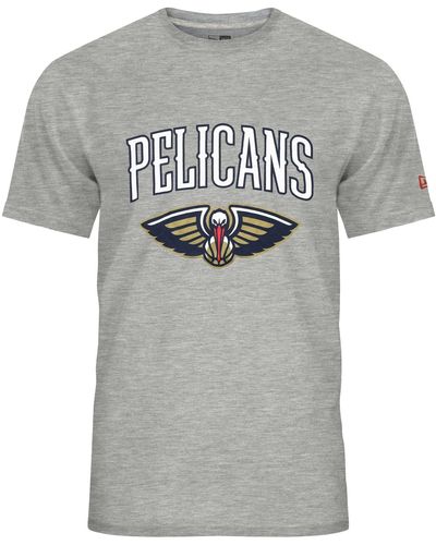 KTZ Era T-Shirt NBA New Orleans Pelicans Team Logo - Grau