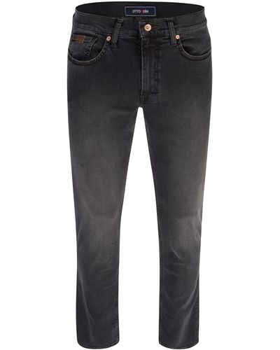 Otto Kern 5-Pocket-Jeans JOHN black grey used 67149 6962.9802 - Schwarz