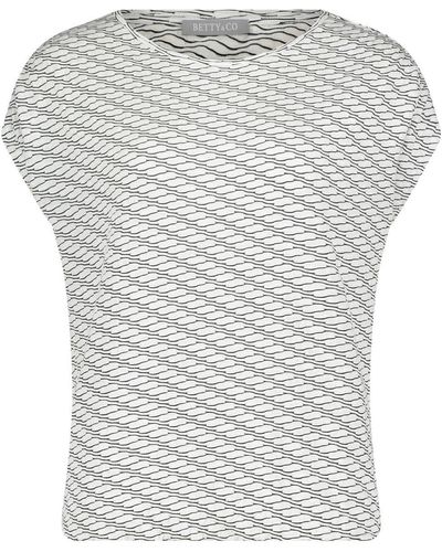 BETTY&CO T- Shirt Kurz 1/2 Arm - Grau