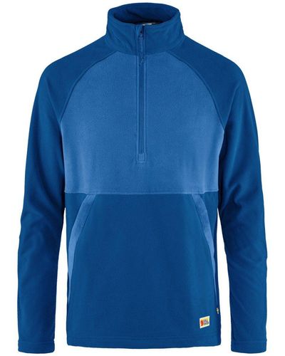 Fjallraven Sweatshirt Vardag Lite Fleece - Blau