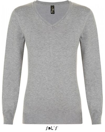 Sol's Sweatshirt Glory Sweater / 1x1 Elasthan - Grau
