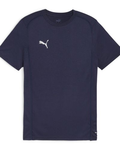 PUMA T-Shirt teamFINAL Casuals Tee (1-tlg) - Blau