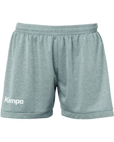 Kempa Shorts CORE 2.0 SWEATSHORTS WOMEN weiss - Blau