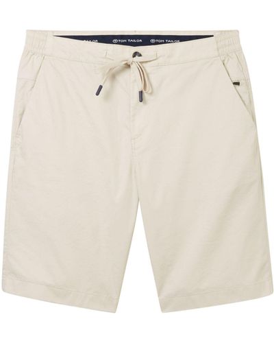 Tom Tailor Bermudas regular chino shorts COOLMAX® - Weiß