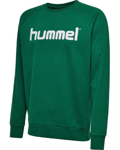 Hummel Go Cotton Logo Sweatshirt - Grün