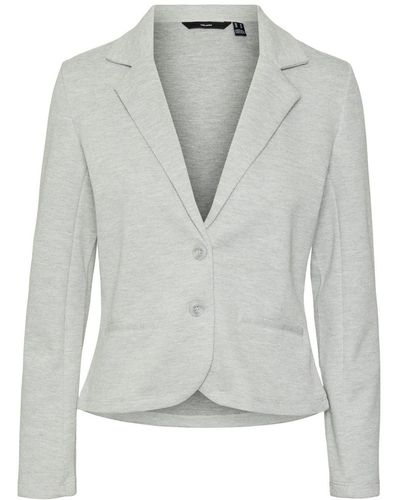 Vero Moda Jerseyblazer VMEMMA LS BLAZER JRS NOOS - Grau