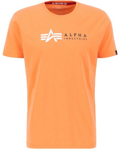 Alpha Industries Shirt INDUSTRIES Men - Orange