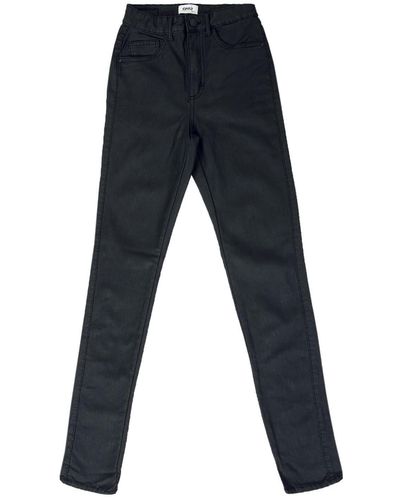 ONLY Slim-fit-Jeans Royal HW Rock Coated - Schwarz