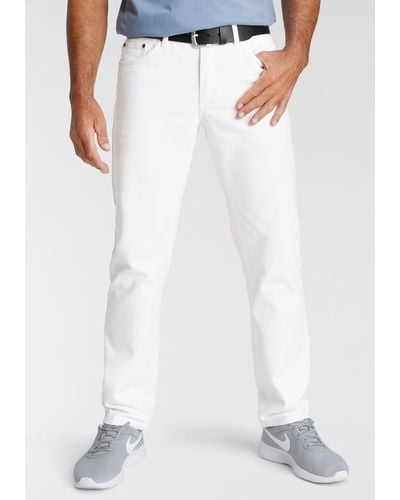 Arizona Jeans James Regular Fit - Weiß