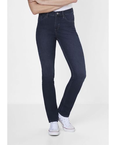 Paddock's Slim-fit-Jeans PAT Light Denim mit Motion & Comfort Stretch - Blau