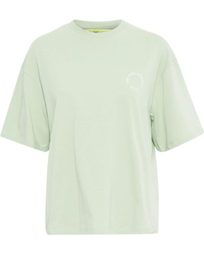 TheJoggConcept JCSIMONA BOX TSHIRT basic T-Shirt mit überschnittenen Schultern - Grün