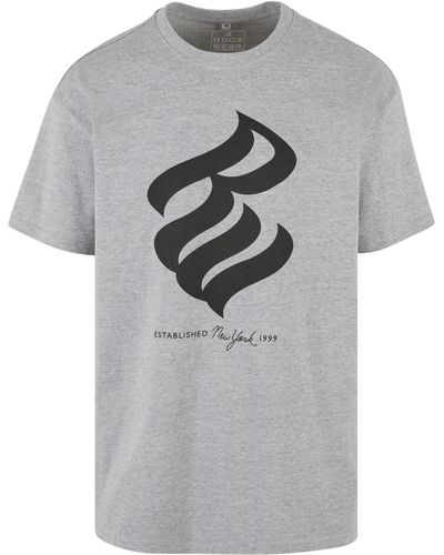 Rocawear BigLogo T-Shirt (1-tlg) - Grau