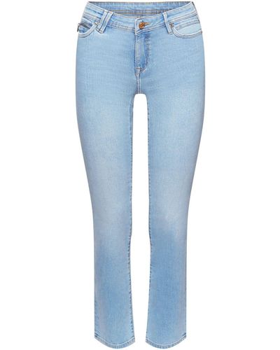 Edc By Esprit Bootcut- Straight Leg Jeans - Blau