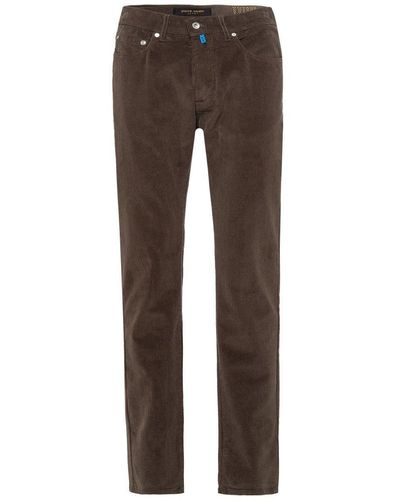 Pierre Cardin 5-Pocket-Jeans LYON cord brown 30947 777.29 - Braun