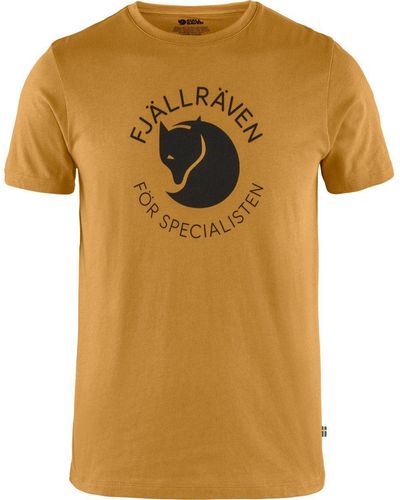 Fjallraven T-Shirt Fox - Gelb