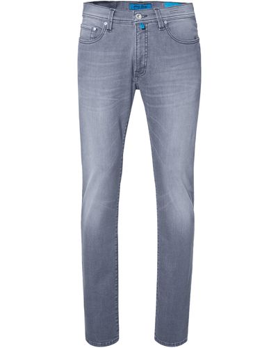 Pierre Cardin 5-Pocket-Jeans Lyon Tapered Futureflex Denim - Blau