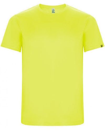 Roly Rundhalsshirt Men ́s Imola Funktions T-Shirt - Gelb