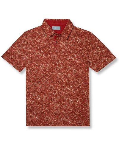 Pierre Cardin Poloshirt creme (1-tlg) - Rot