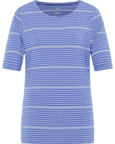 JOY sportswear Kurzarmshirt SADIE T-Shirt - Blau